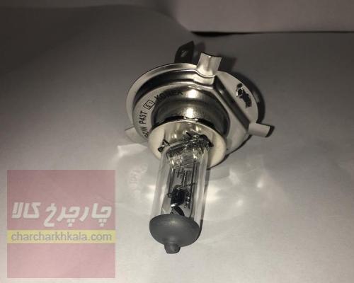 لامپ H4 سه خار پژو 405 چراغ جلو 12V-100-90 W p43T برند STAR LIGHT